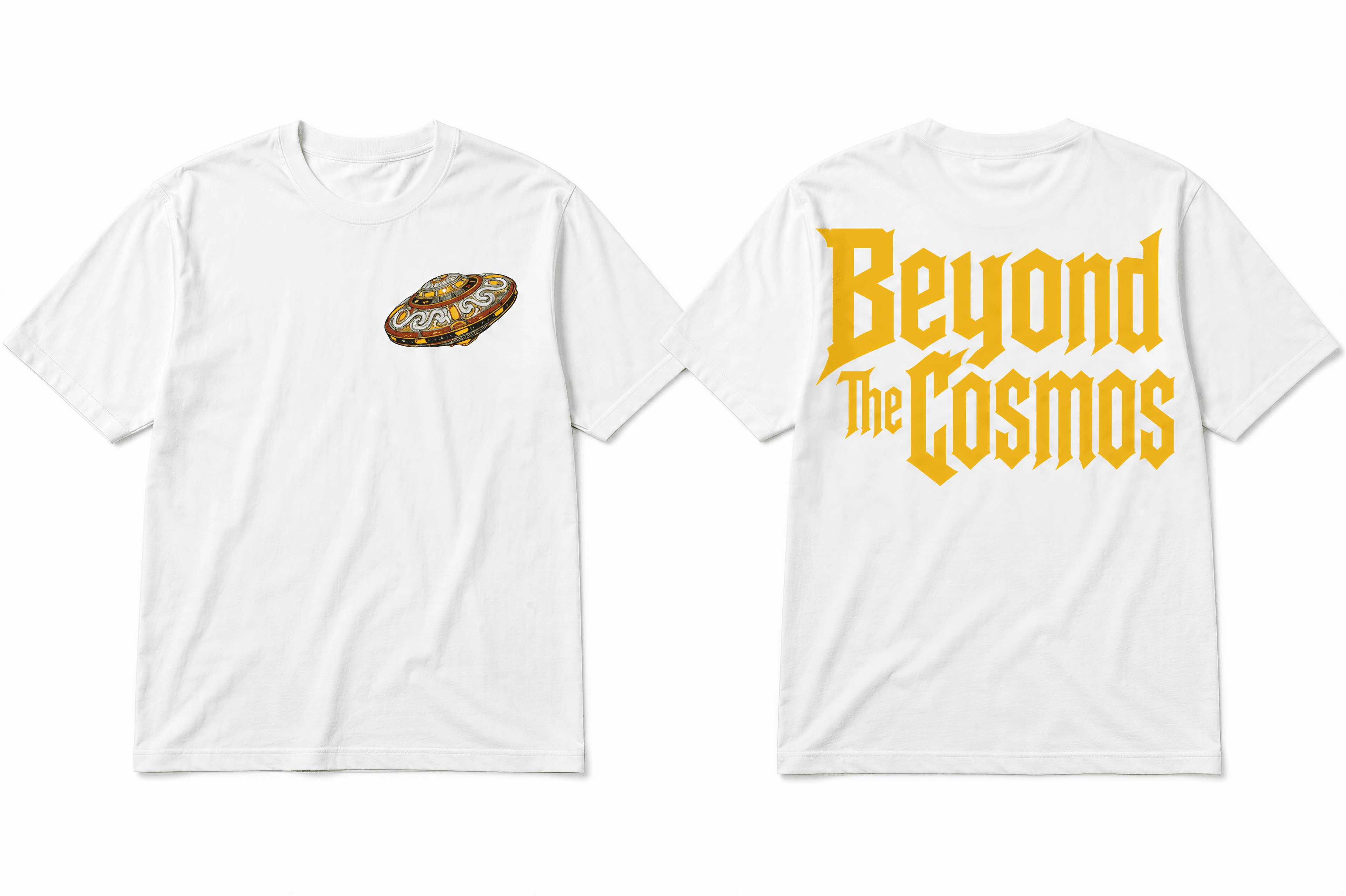 Beyond The Cosmos — White Tee
