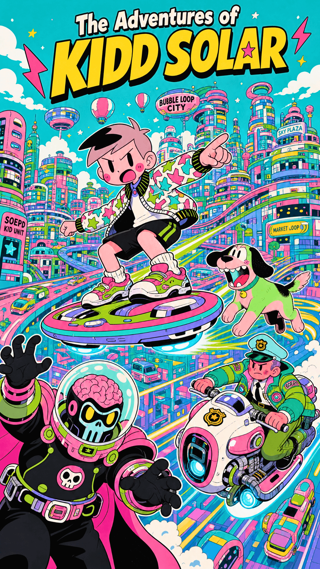 The Adventures of Kidd Solar poster
